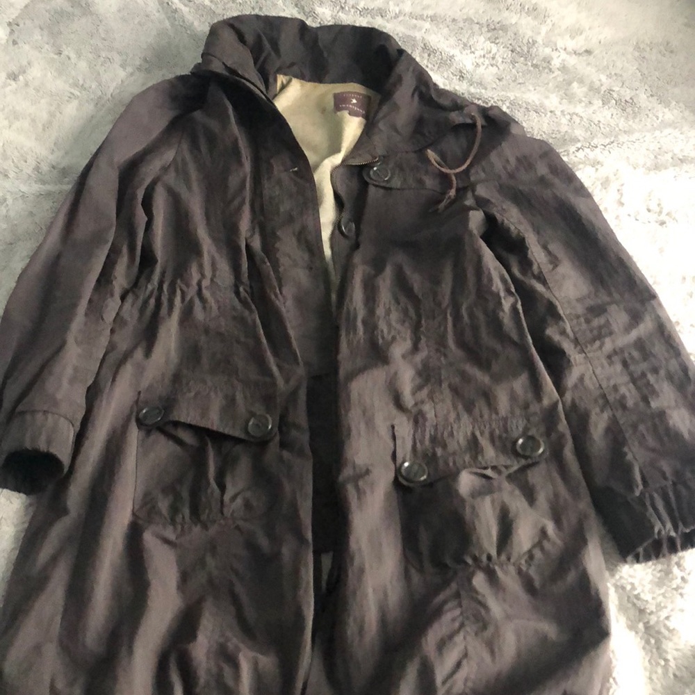 Dark grey winter coat